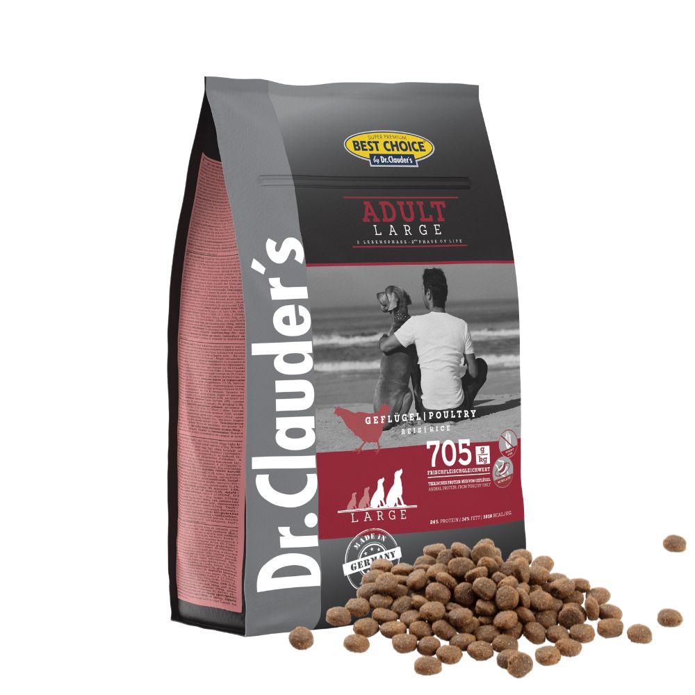 Dr. Clauder Best Choice Adult Large Breed Hundefutter