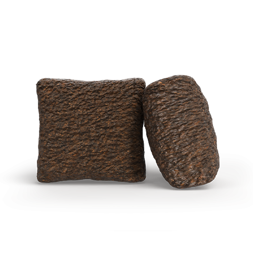 Krokettenform von Josera Chicken & Sweet Potato – angepasst für mittlere bis große Hunderassen, besonders gut kaubar