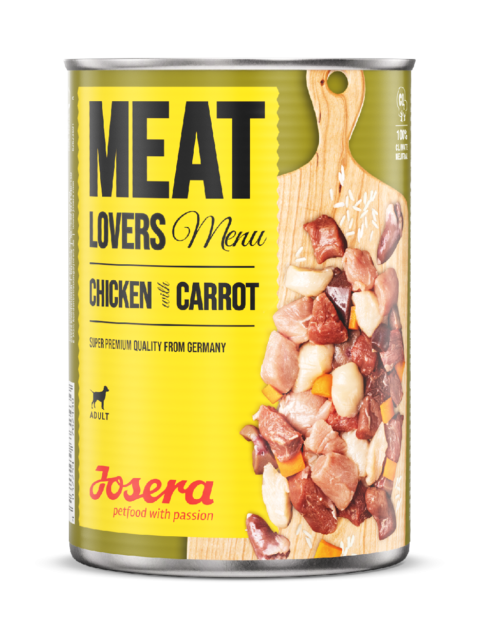Josera Menu Chicken: Nassfutter mit Huhn & Karotte – Dogs Supreme ©