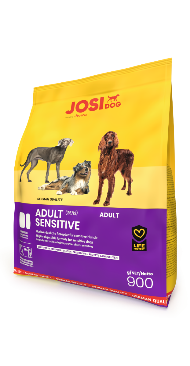 JosiDog Adult Sensitive – 900 g Probiergröße für sensible Hunde