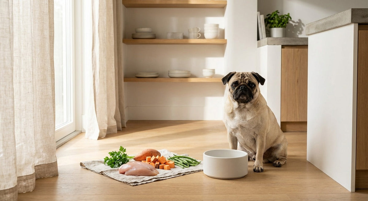 Hundenahrung Vergleich zwischen Nassfutter Trockenfutter und BARF