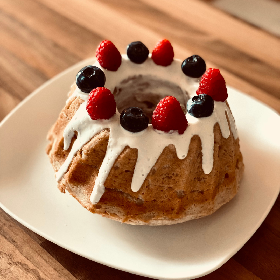 Hundekuchen selber backen als Geburtstagstorte fuer den Hund