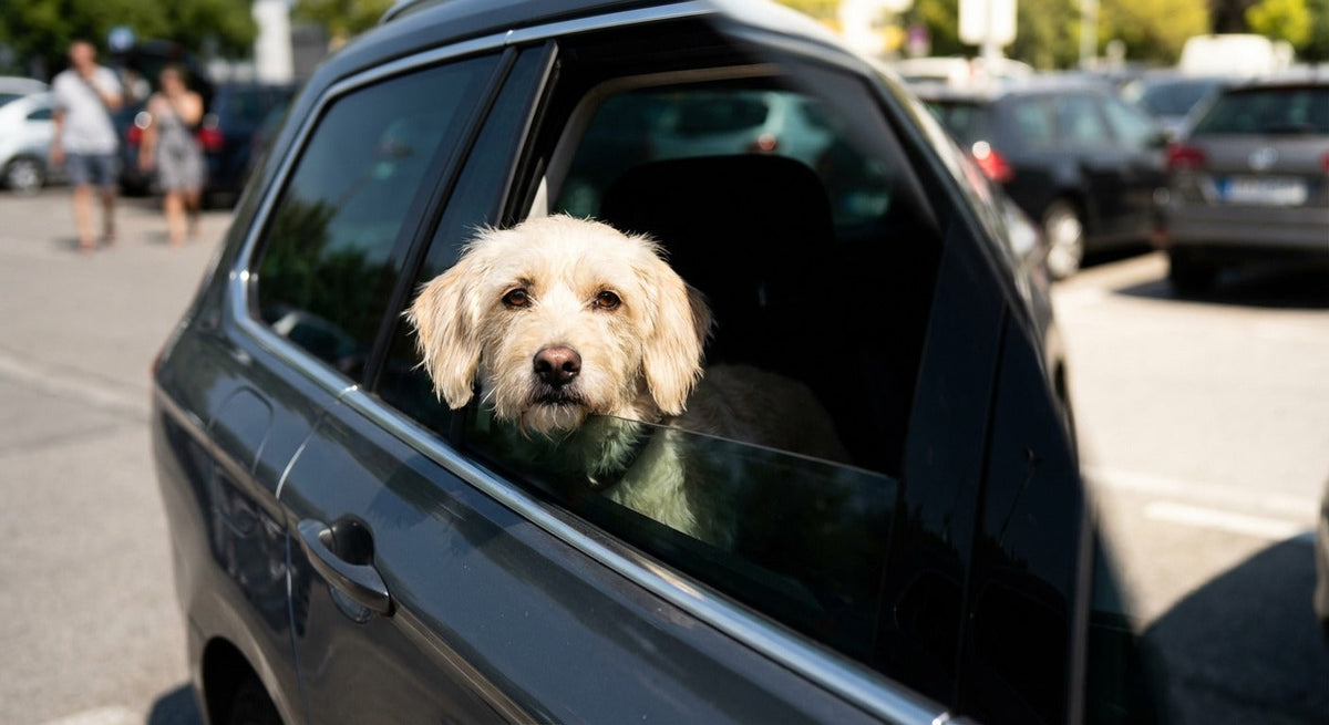 Hund im Auto bei Hitze — Gefahren und Verhaltenstipps im Sommer