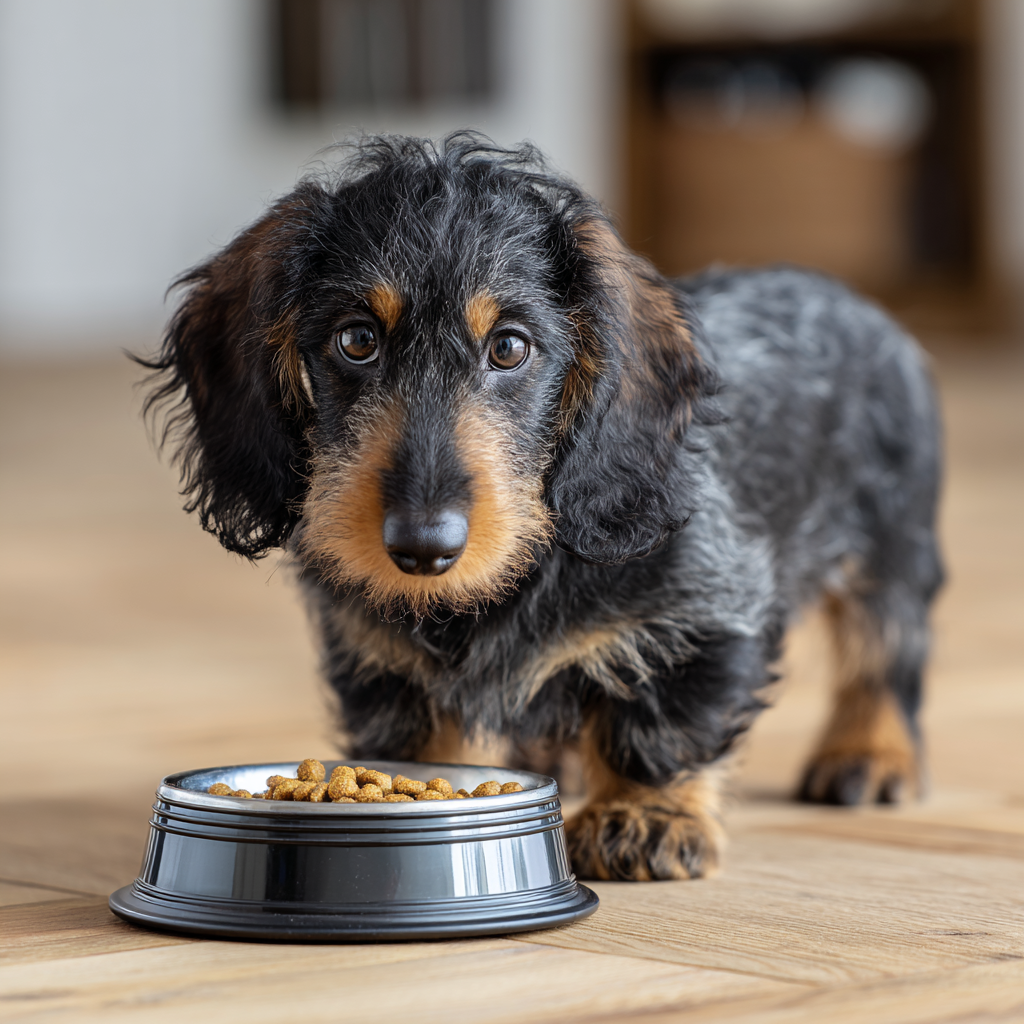 Dackel im Wachstum – Futterplan und Verdauung richtig steuern
