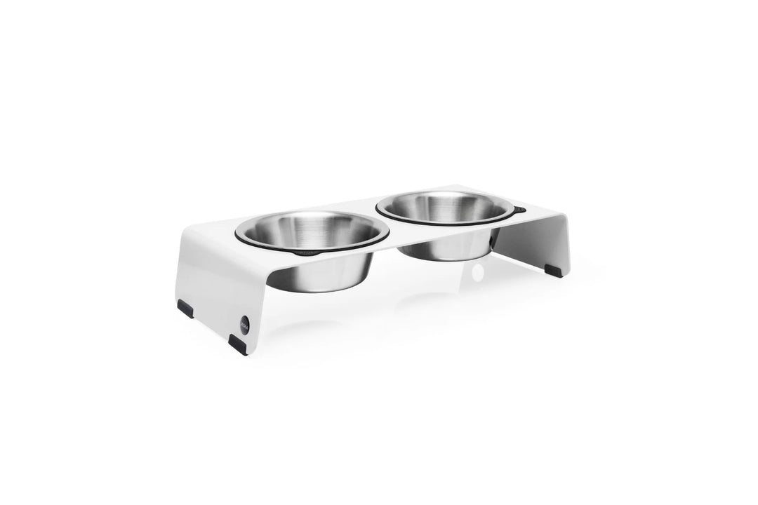 Erhöhte Hundebar mit 2 Näpfen 🇩🇪