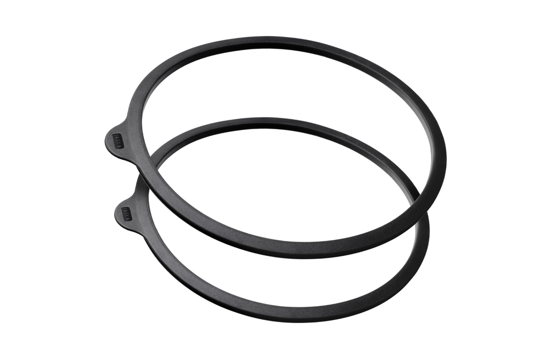 Klapperschutz-Ringe 2er-Set fuer erhoehte Hundebar