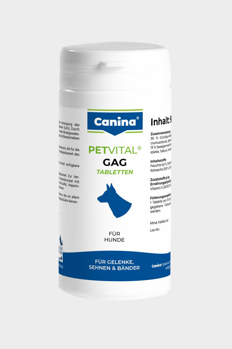 Canina PETVITAL GAG Tabletten 600g Dose — Gelenk-Supplement für Hunde