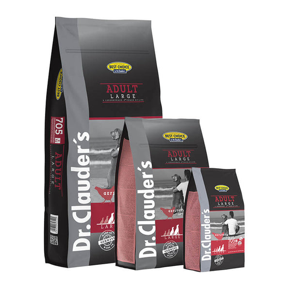 Dr. Clauder Best Choice Adult Large Breed: Premium-Trockenfutter für große Hunde