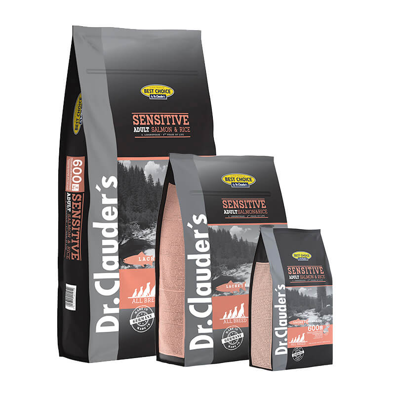 Dr. Clauder Best Choice Junior Lachs und Reis Welpenfutter mit Omega-3