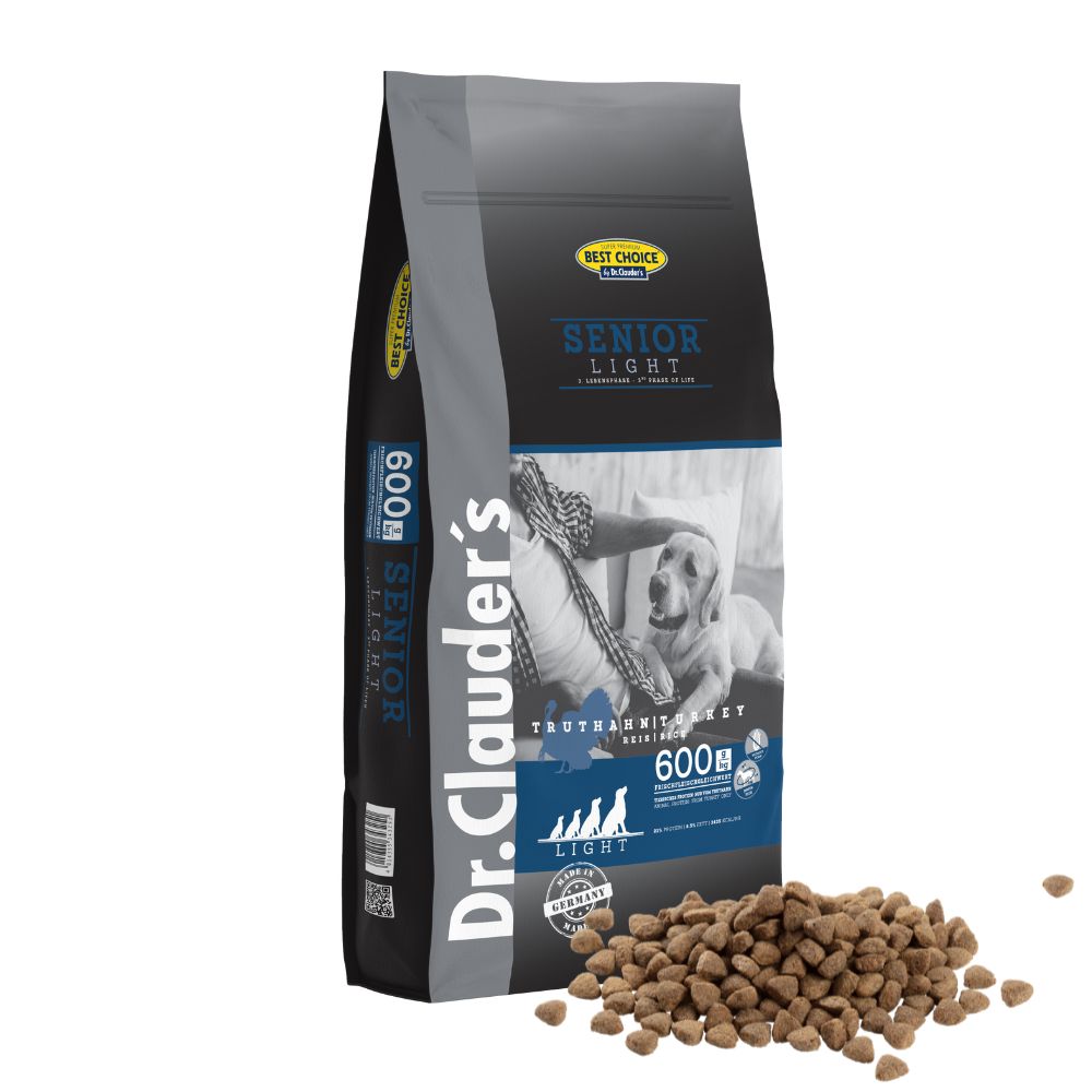 Dr. Clauder Best Choice Senior Light 12,5kg Verpackung Vorderseite