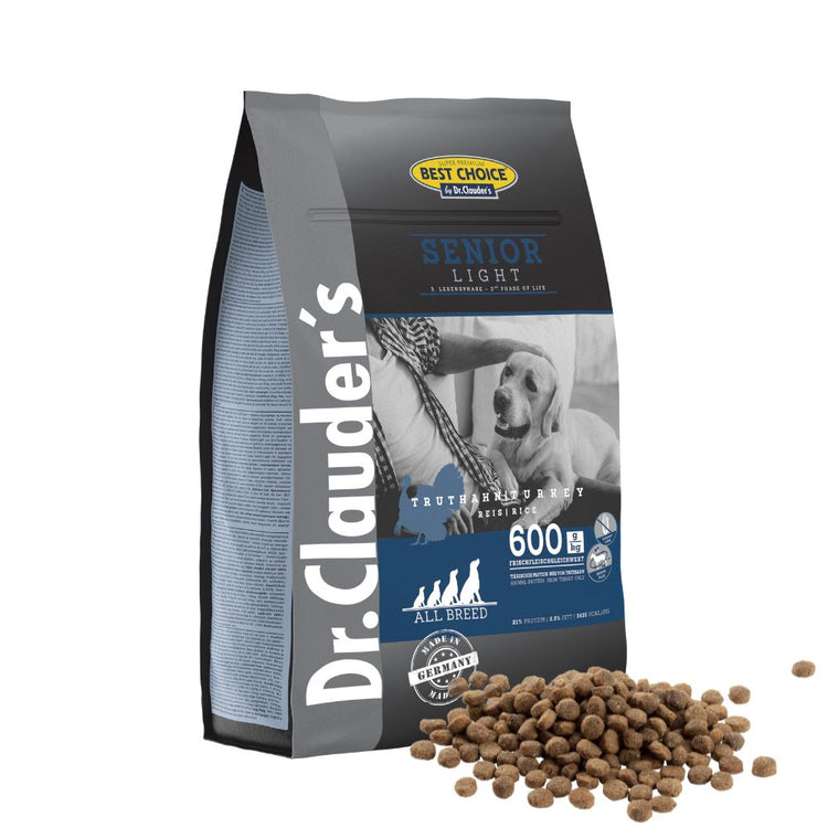 Dr. Clauder Best Choice Senior Light 4kg fettreduziert