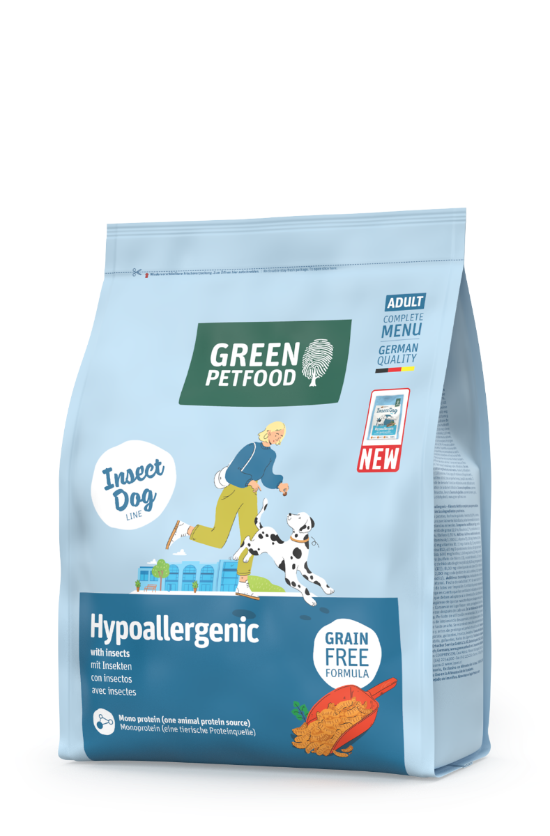 Green Petfood Hypoallergenic with Insects 900g Beutel Hundefutter kaufen