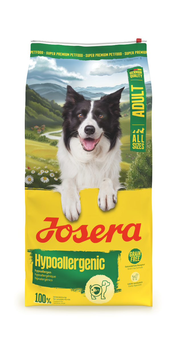 Josera Hypoallergenic 12kg Verpackung Vorderseite hypoallergen
