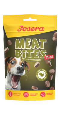 Josera Meat Bites Mini Truthahn: Trainingssnack kleine Hunde (8 Stück)