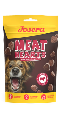 Josera Meat Hearts Rind – Trainingssnack (8 Stück)
