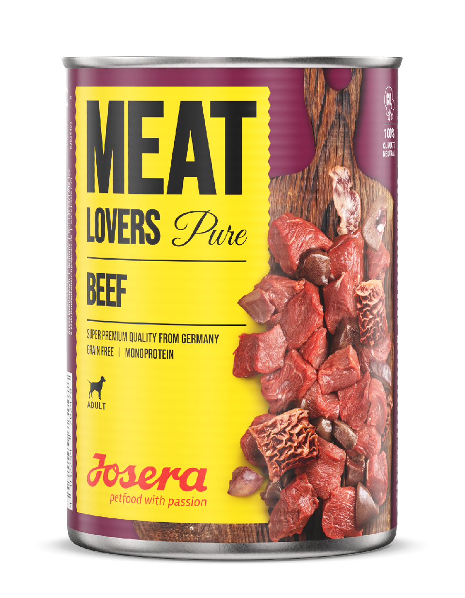 Josera Meat Lovers Pure Beef Nassfutter getreidefrei 100% Rind