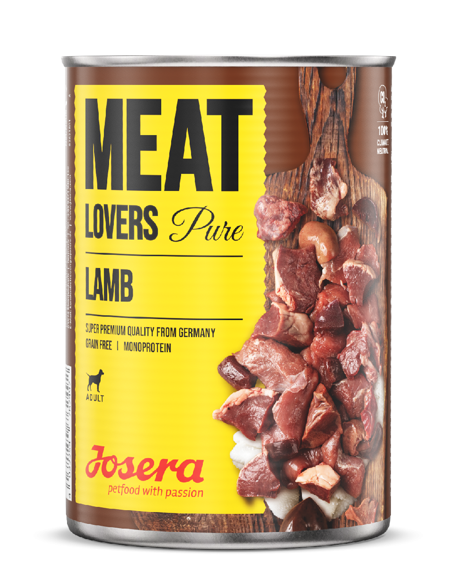 Josera Meat Lovers Pure Lamb Nassfutter getreidefrei 100% Lamm