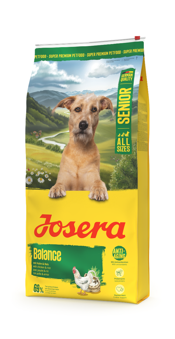 Josera Senior Balance: Seniorfutter mit Huhn & Reis | Fettreduziert