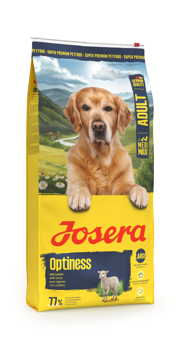 JosiDog Optiness Trockenfutter 12,5kg Sack für große Hunde
