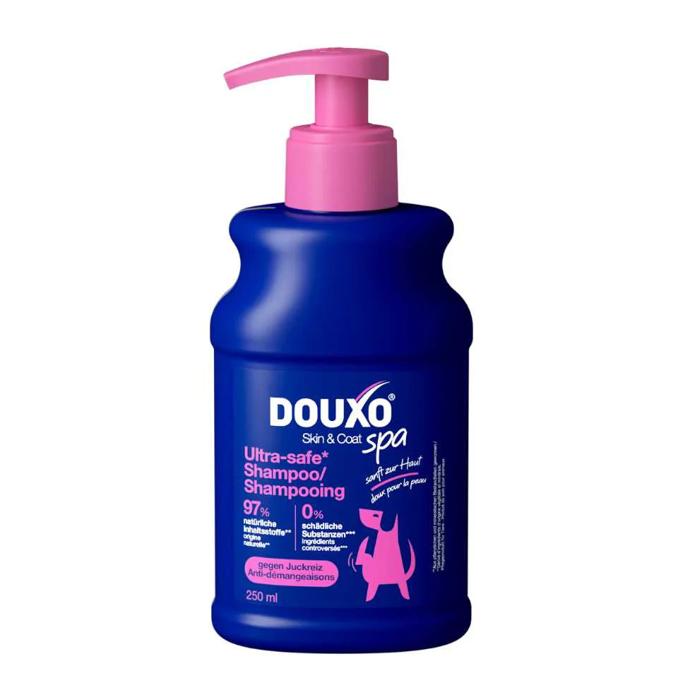 SPA Hundeshampoo 250ml gegen Juckreiz, sanft für empfindliche Haut