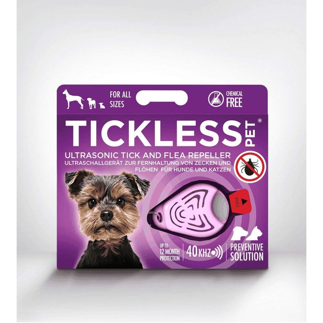Tickless PET Ultraschall-Zeckenschutz — Pink