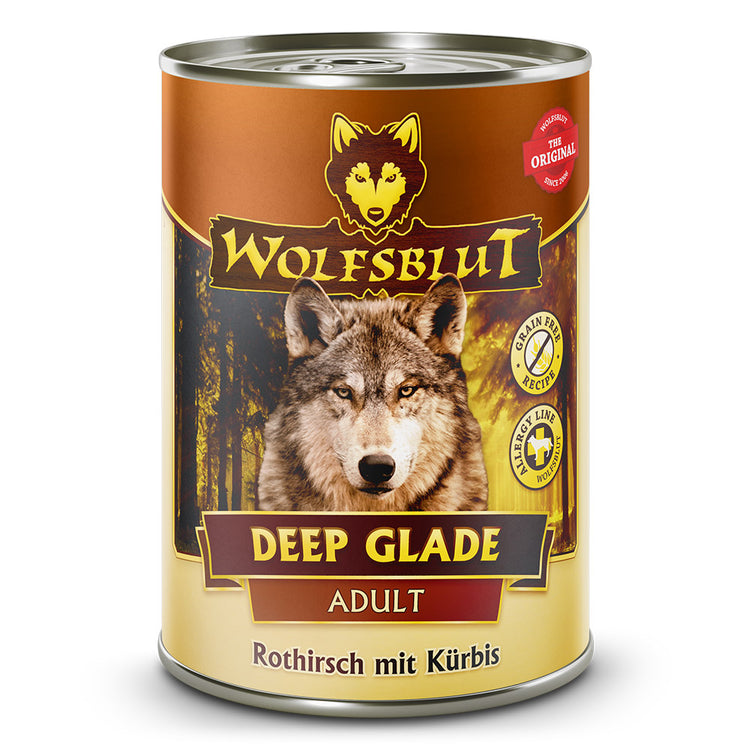 Wolfsblut Deep Glade Nassfutter Nassfutter – Verpackung Vorderseite