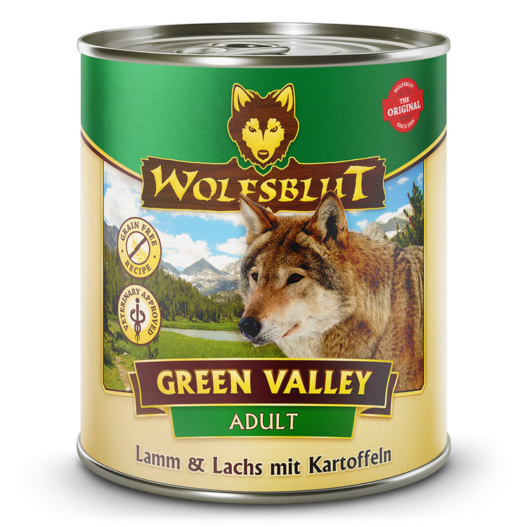 Wolfsblut Probierpaket – Green Valley 395g Dose