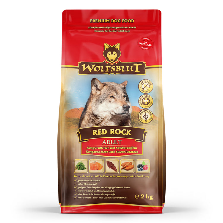 Wolfsblut Red Rock Trockenfutter – Verpackung Frontalansicht