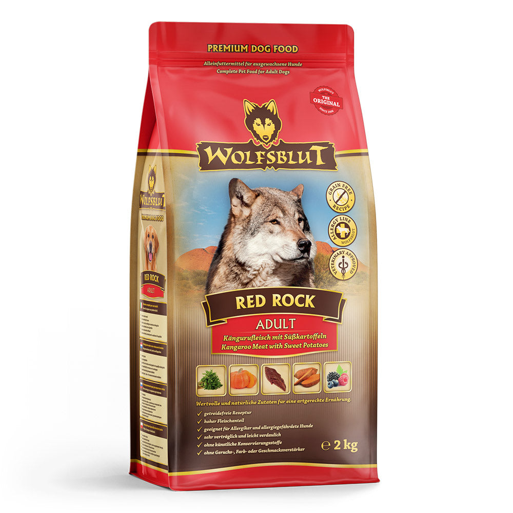 Wolfsblut Red Rock Trockenfutter – Verpackung Vorderseite