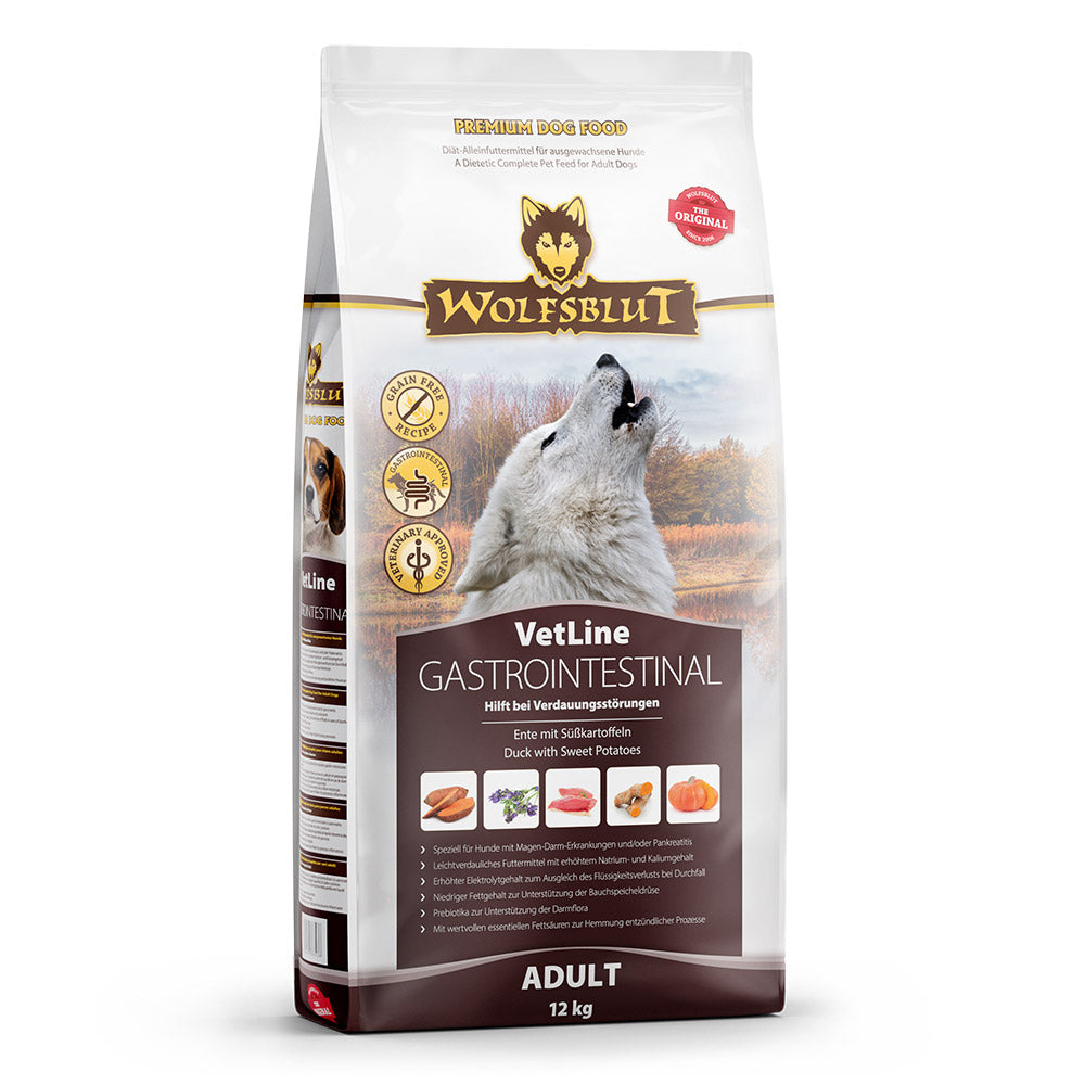 Wolfsblut VetLine Gastrointestinal Trockenfutter – Verpackung Vorderseite