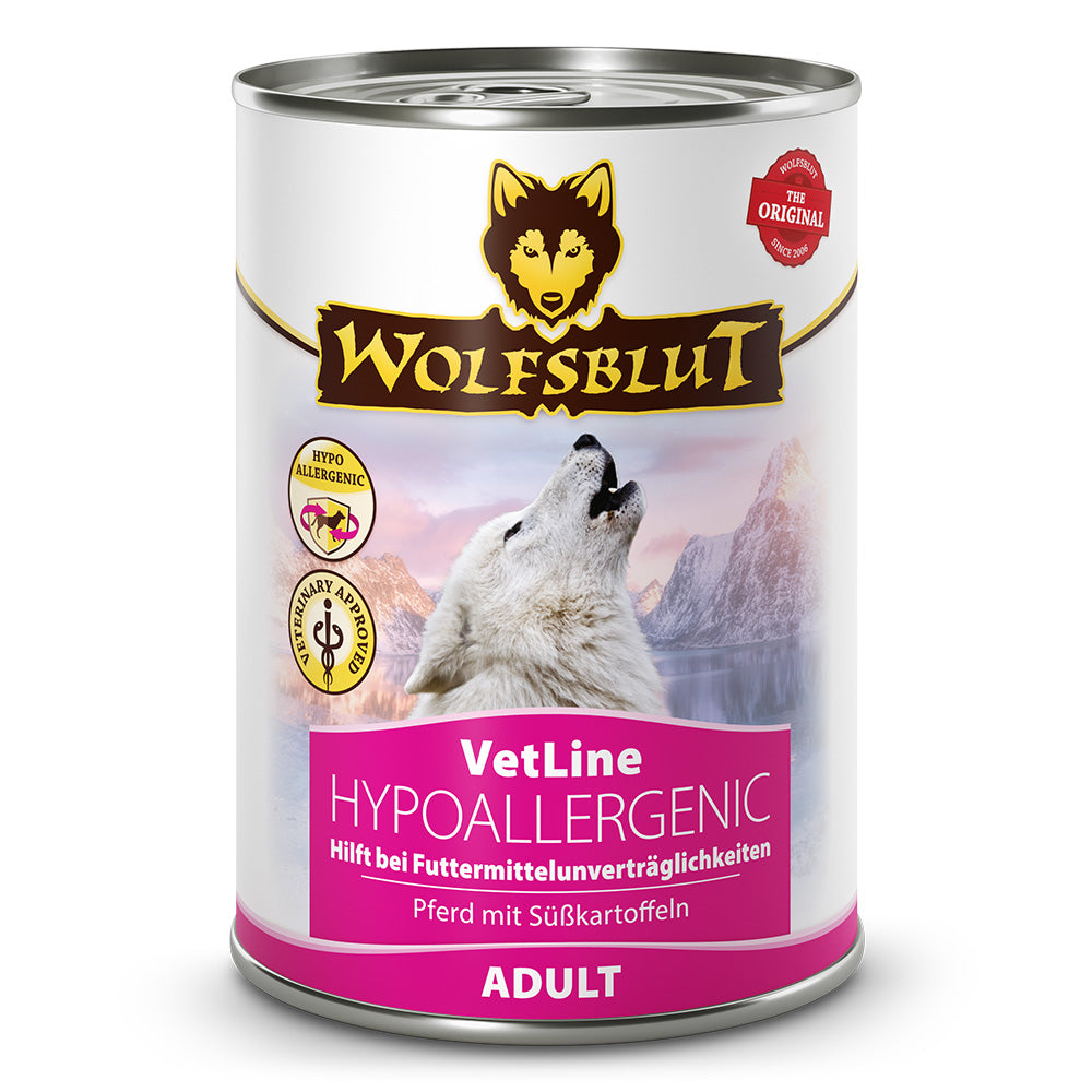 Wolfsblut VetLine Hypoallergenic Nassfutter Nassfutter – Verpackung Vorderseite