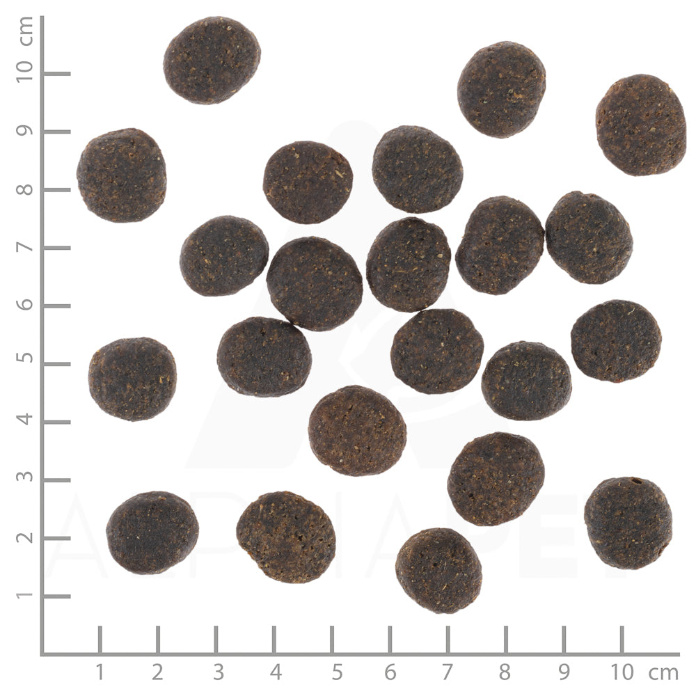 Wolfsblut VetLine Joint Care Trockenfutter – Verpackungsgroesse mit Lineal
