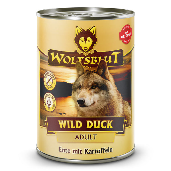 Wolfsblut Wild Duck Nassfutter mit Ente (6 × 395g)