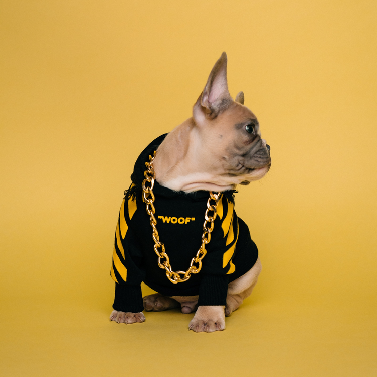 Hundepullover Woof White ™